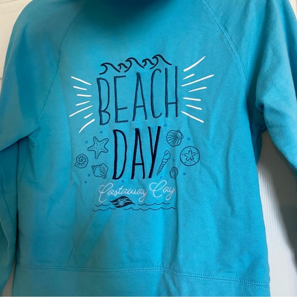 Women's Blue Bahamas Disney Cruise Line Zip Up Jacket Size XS - Picture 3 of 8